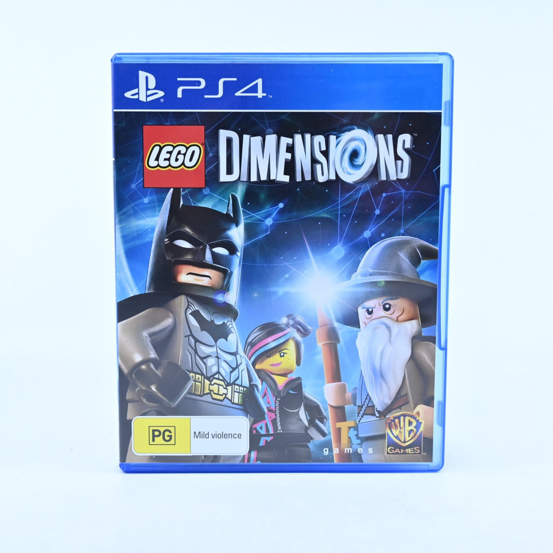 LEGO Dimensions - Sony Playstation 4 / PS4 Game - MINT DISC!