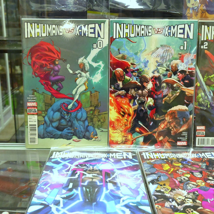 Inhumans vs. X-Men - Complete Set 0-6 - Soule / Rocafort / Brown - Marvel Comics