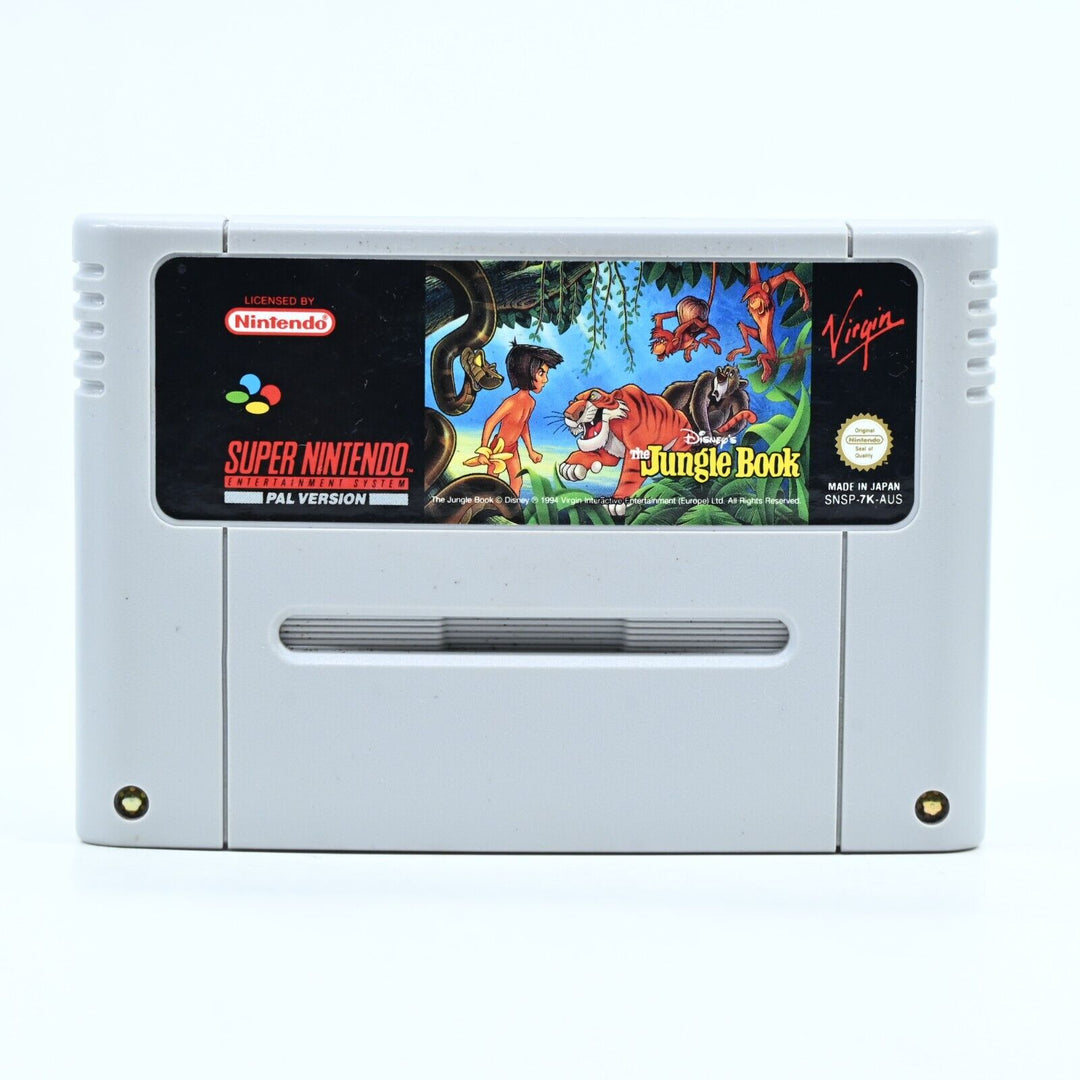 Disney’s The Jungle Book - Super Nintendo / SNES Game - PAL - FREE POST!