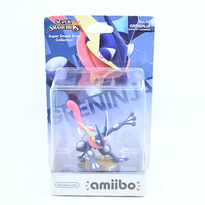 SEALED! - Greninja Amiibo - Super Smash Bros. Collection No. 36 - Toy