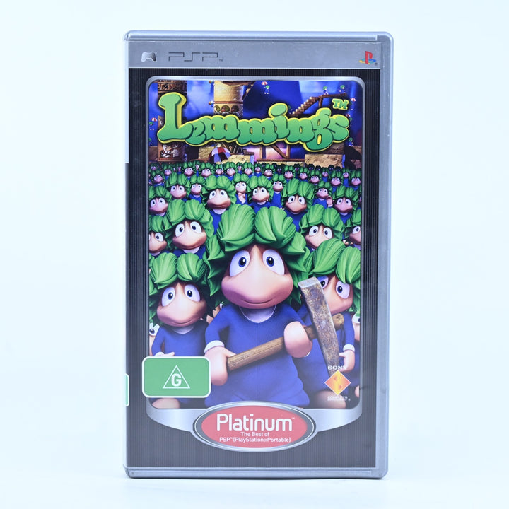 Lemmings - Sony PSP Game - No Manual - FREE POST!