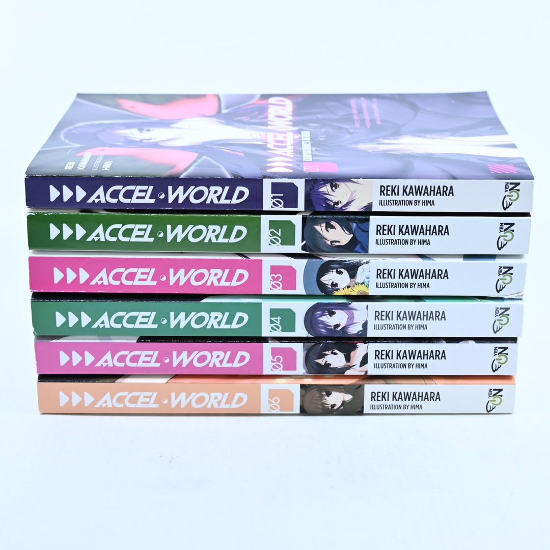 Accel World - Volumes 1-6 - Reki Kawahara - Yen On - Light Novel
