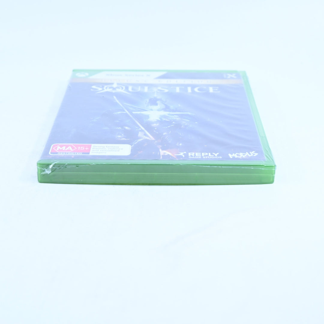 Soulstice - Deluxe Edition - SEALED! - Xbox Series X Game - PAL - FREE POST!