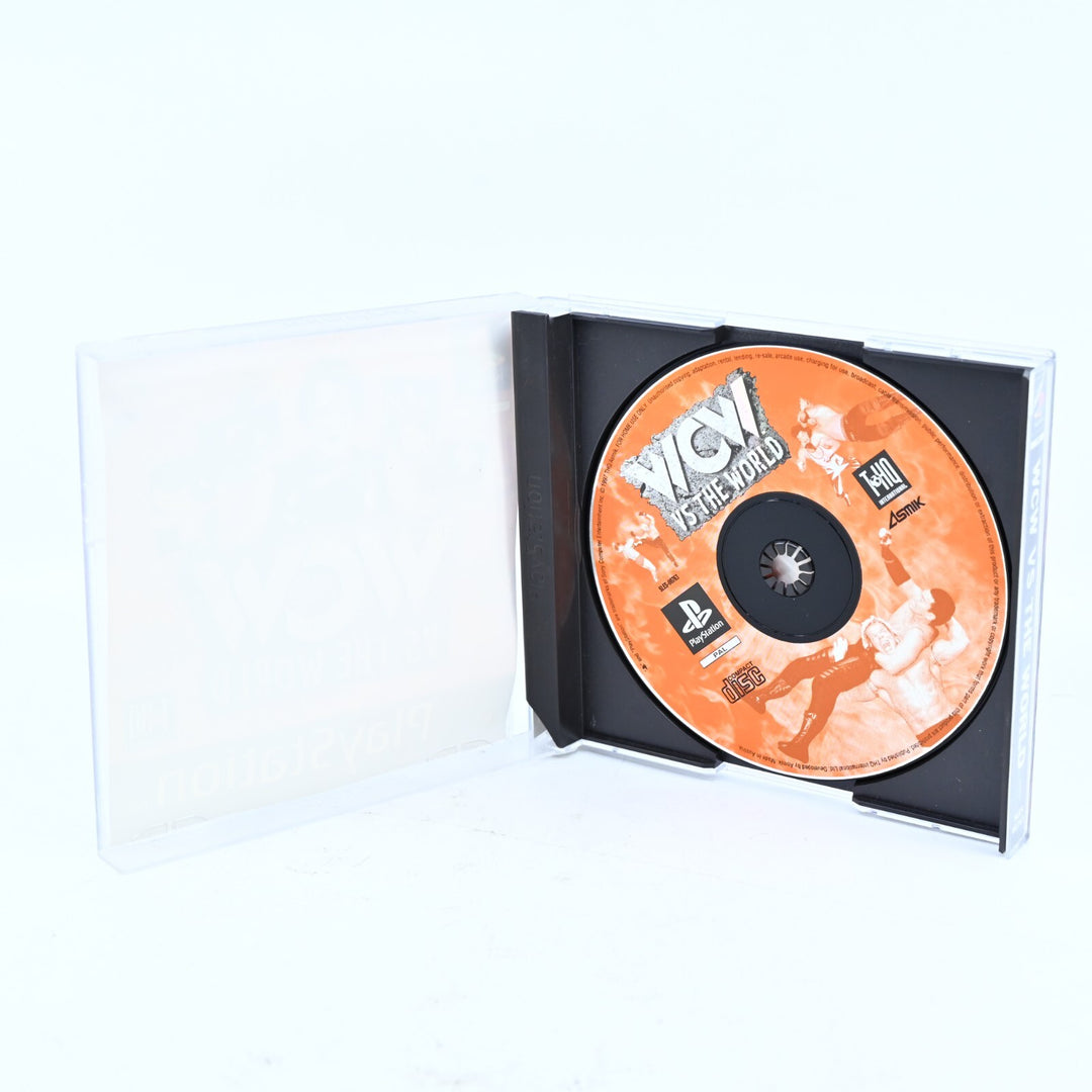 WCW vs The World - Sony Playstation 1 / PS1 Game - No Manual - PAL - MINT DISC!