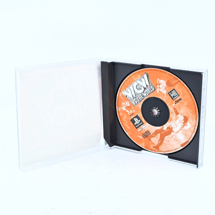 WCW vs The World - Sony Playstation 1 / PS1 Game - No Manual - PAL - MINT DISC!
