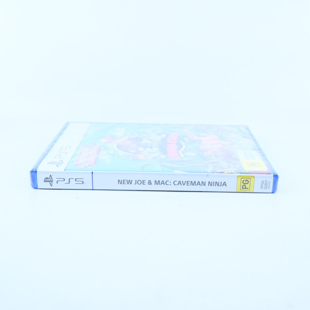 New Joe and Mac: Caveman Ninja - Sony Playstation 5 / PS5 Game SEALED!