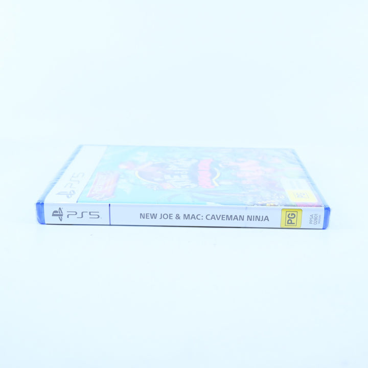 New Joe and Mac: Caveman Ninja - Sony Playstation 5 / PS5 Game SEALED!