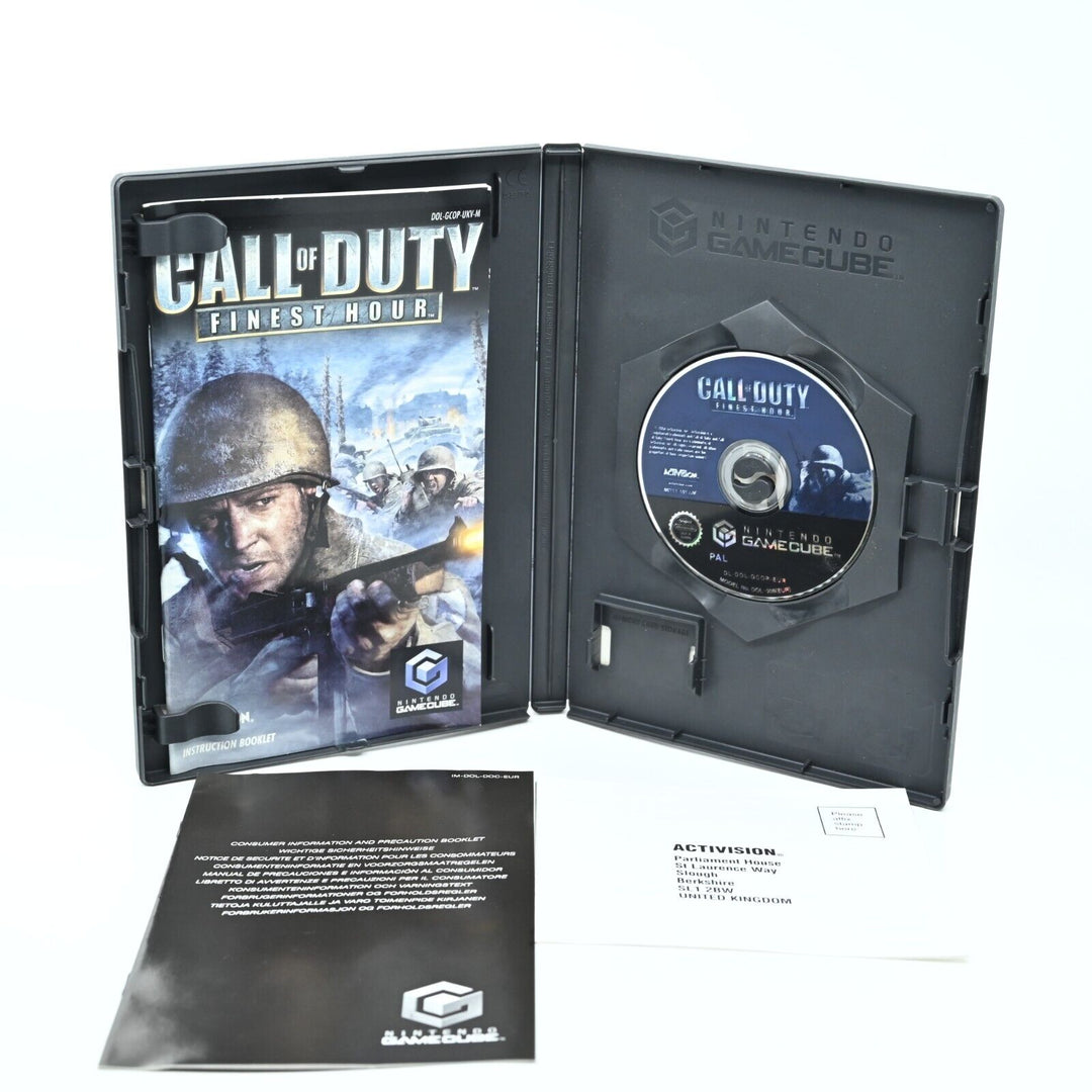 Call of Duty: Finest Hour - Nintendo Gamecube Game - PAL - FREE POST!