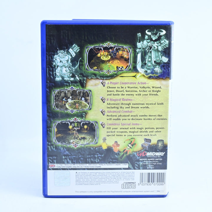 Gauntlet: Dark Legacy - Sony Playstation 2 / PS2 Game + Manual - PAL