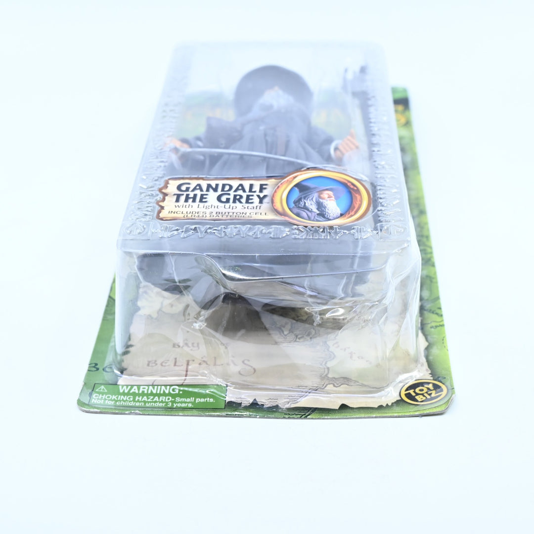 SEALED! Gandalf the Grey [With Light Up Action] - Lord of the Rings Toy Biz 2003