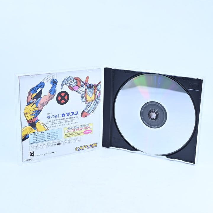 X-Men: Children of the Atom - Sega Saturn Game + Manual - NTSC-J - FREE POST!