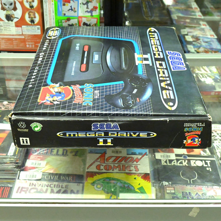 Mega Drive II With Sonic 2 - Sega Mega Drive Boxed Console - PAL - FREE POST!