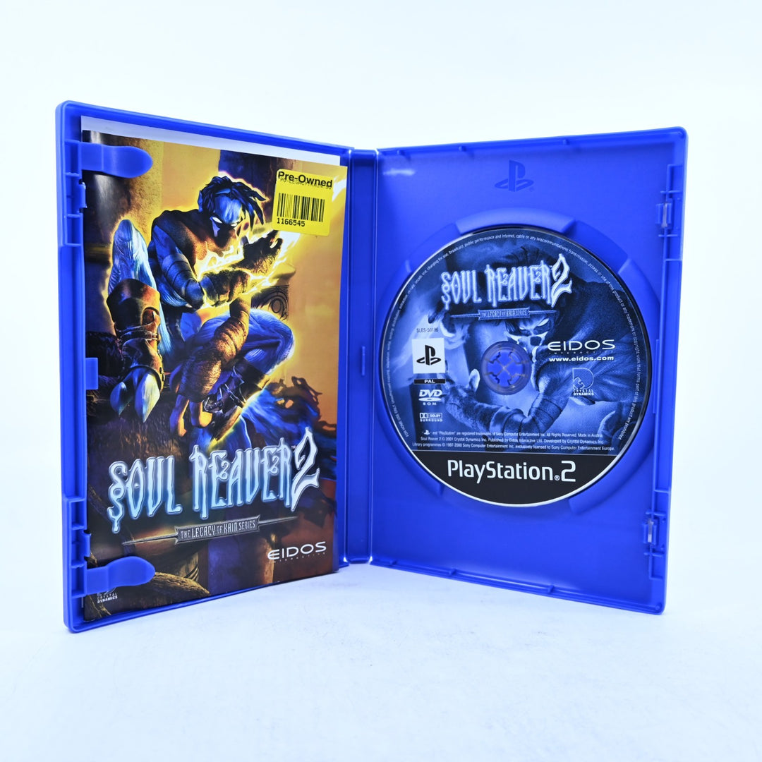 Soul Reaver 2 - Sony Playstation 2 / PS2 Game + Manual - PAL - MINT DISC!