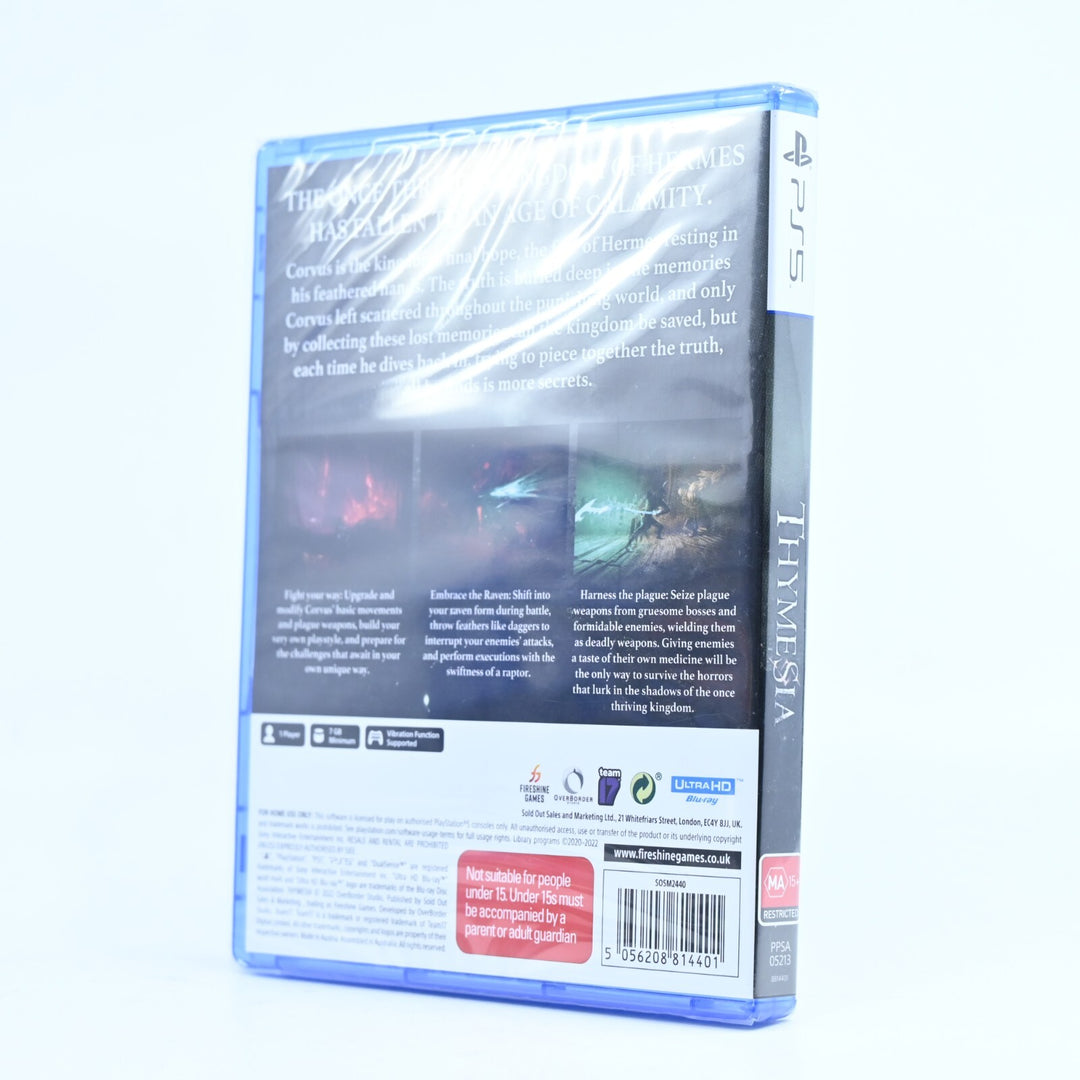 SEALED! Thymesia - Sony Playstation 5 / PS5 Game - FREE POST!