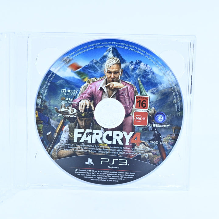 Far Cry 4 - Sony Playstation 3 / PS3 Game - Disc Only - MINT DISC!