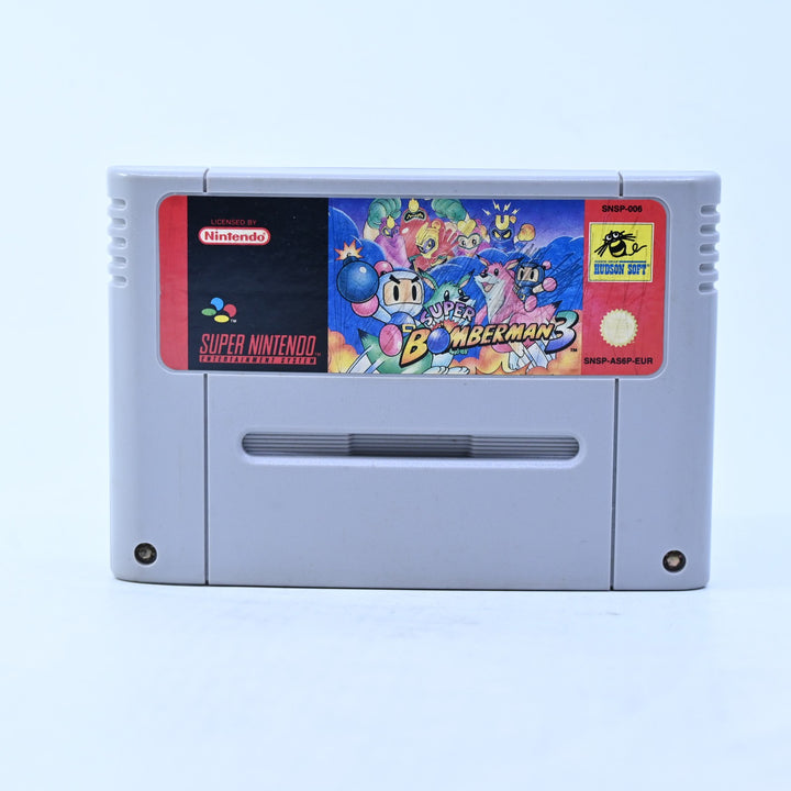Super Bomberman 3 - Super Nintendo / SNES Game - PAL - FREE POST!