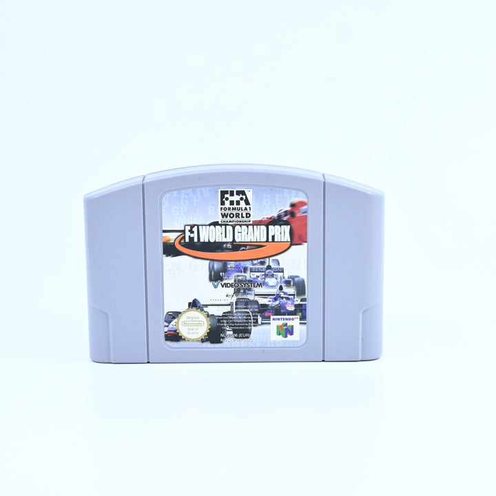 F-1 World Grand Prix - N64 / Nintendo 64 Boxed Game - PAL - FREE POST!