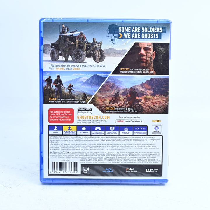 SEALED! Tom Clancy's Ghost Recon Wildlands - Sony Playstation 4 / PS4 Game