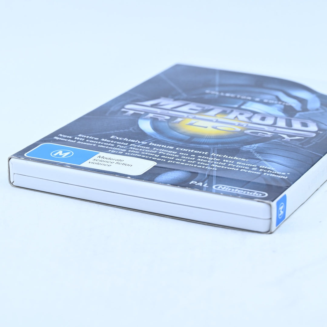 Metroid Prime Trilogy - Nintendo Wii Game + Manual - PAL - MINT DISC!