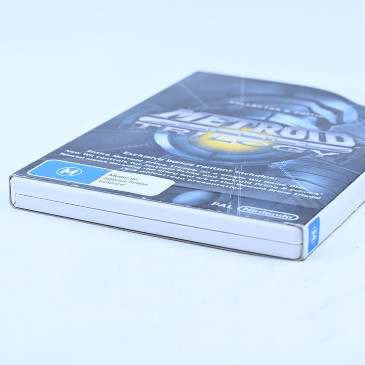 Metroid Prime Trilogy - Nintendo Wii Game + Manual - PAL - MINT DISC!