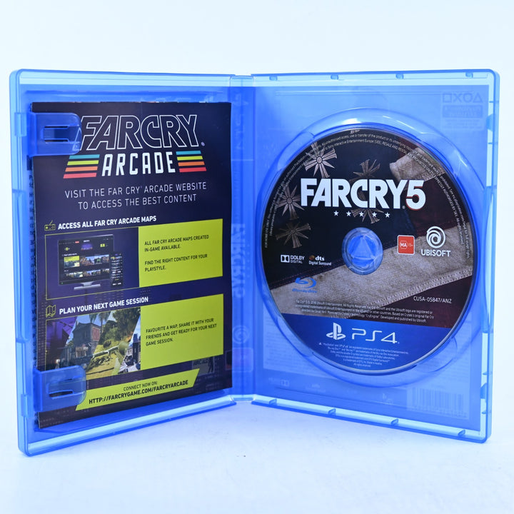 Far Cry 5 Deluxe Steelbook Edition - Sony Playstation 4 / PS4 Game - CODE UNUSED