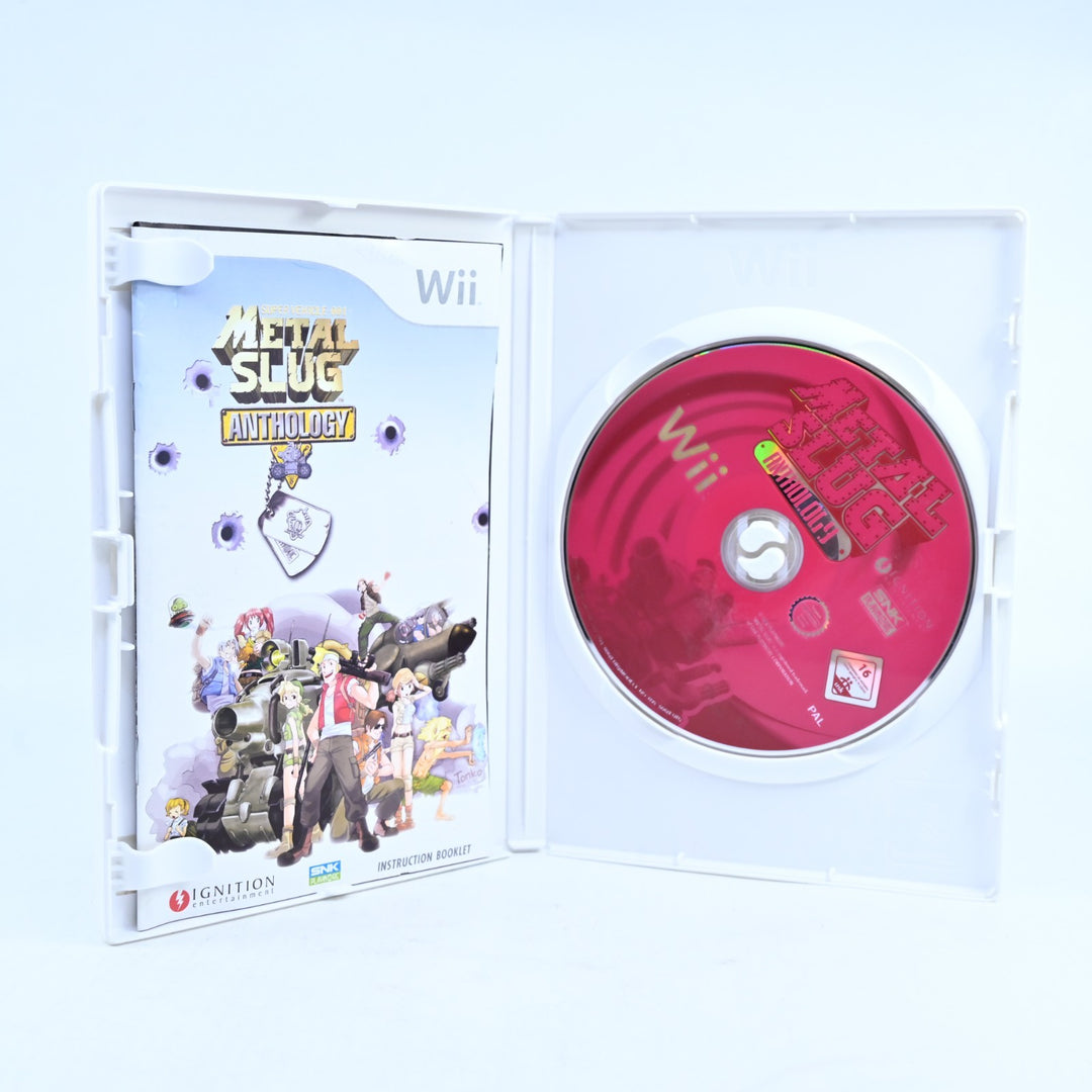Metal Slug Anthology - Nintendo Wii Game + Manual - PAL - MINT DISC!
