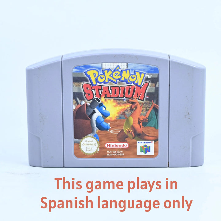 Pokemon Stadium - N64 / Nintendo 64 Game - ESP PAL - FREE POST!