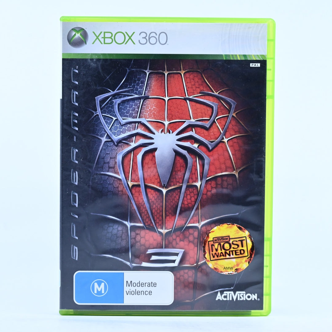 Spider-Man 3 - Xbox 360 Game + Manual - PAL - MINT DISC!