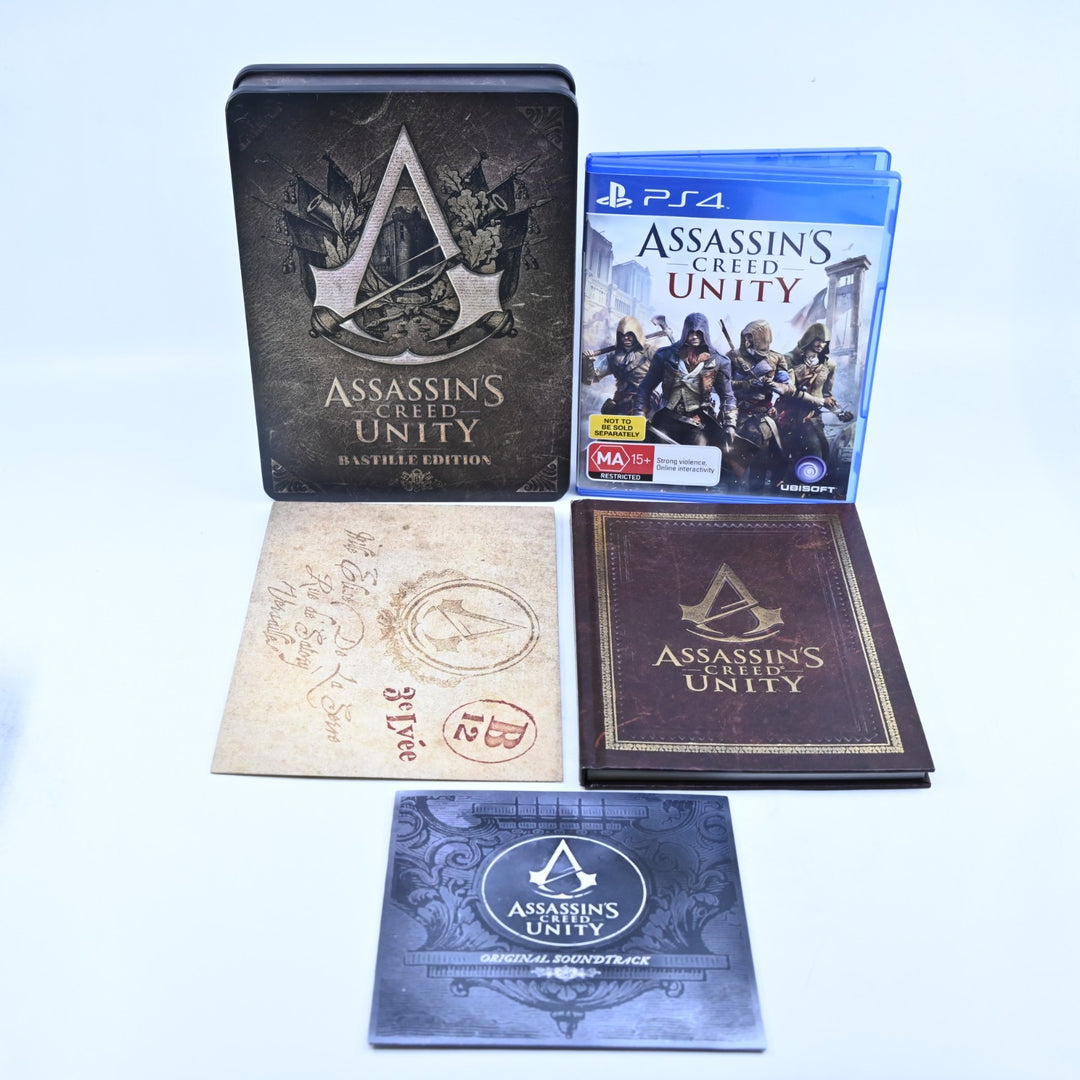Assassin's Creed Unity - Bastille Edition - Sony Playstation 4 Game - MINT DISC!