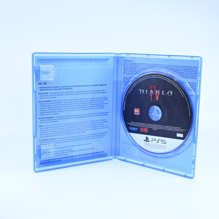 Diablo IV 4 - Steelbook Edition - Sony Playstation 5 / PS5 Game - MINT DISC!
