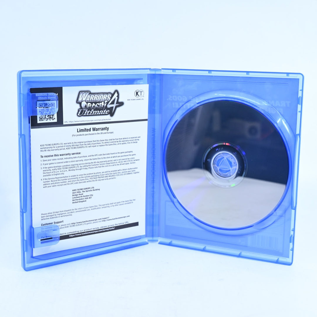 Warriors Orochi 4 Ultimate - Sony Playstation 4 / PS4 Game - MINT DISC!