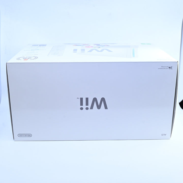 UNUSED! Mario Kart Wii Pack - White - 25th Anniversary - Wii Boxed Console - PAL