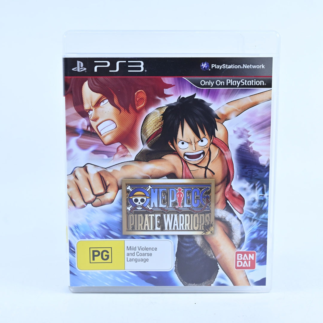 One Piece: Pirate Warriors - Sony Playstation 3 / PS3 Game + Manual - MINT DISC!