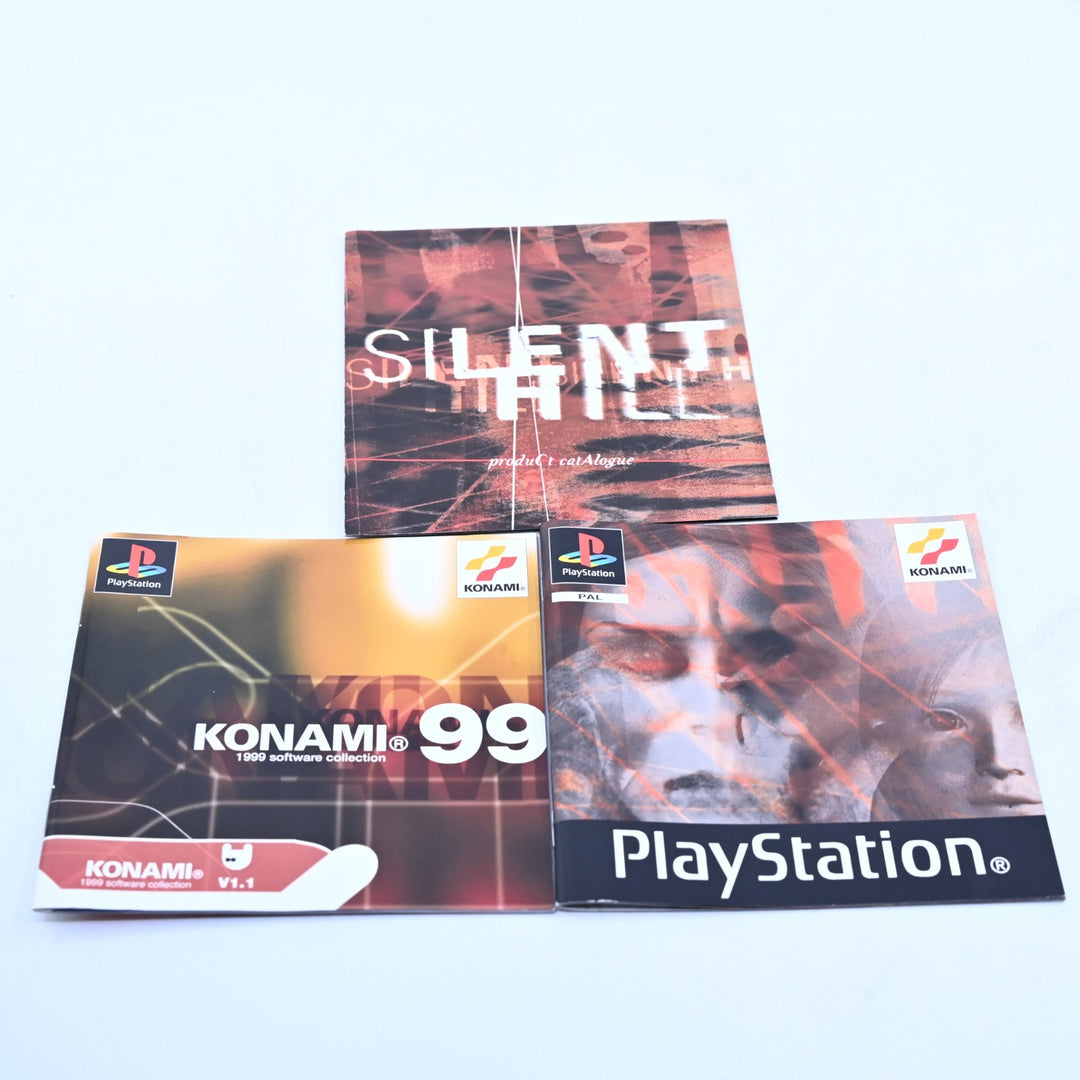 Silent Hill - Sony Playstation 1 / PS1 Game + Manual - PAL - MINT DISC!