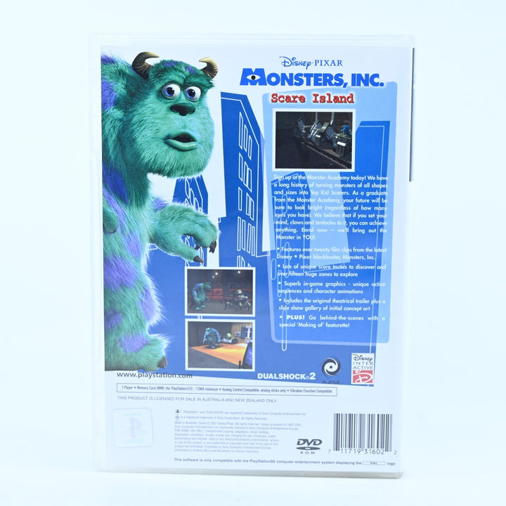 Monsters, Inc. Scare Island - Sony Playstation 2 / PS2 Game + Manual - PAL