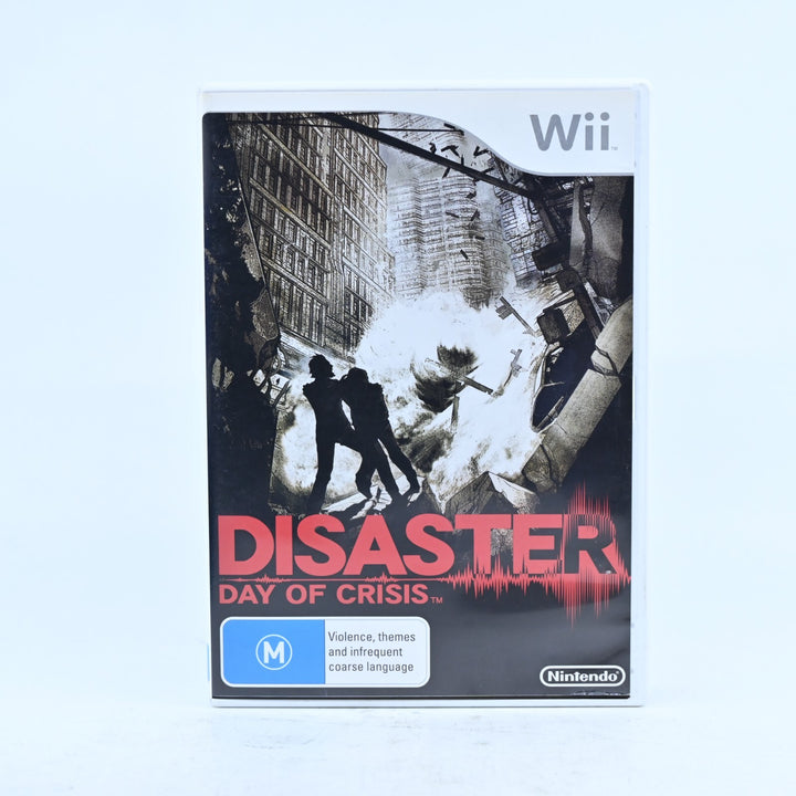 Disaster: Day of Crisis - Nintendo Wii Game + Manual - PAL - MINT DISC!