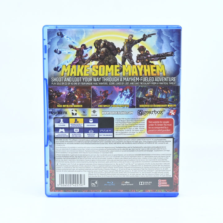 Borderlands 3 - Sony Playstation 4 / PS4 Game - FREE POST!