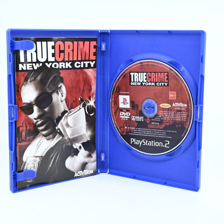 True Crime: New York City - Sony Playstation 2 / PS2 Game + Manual - PAL