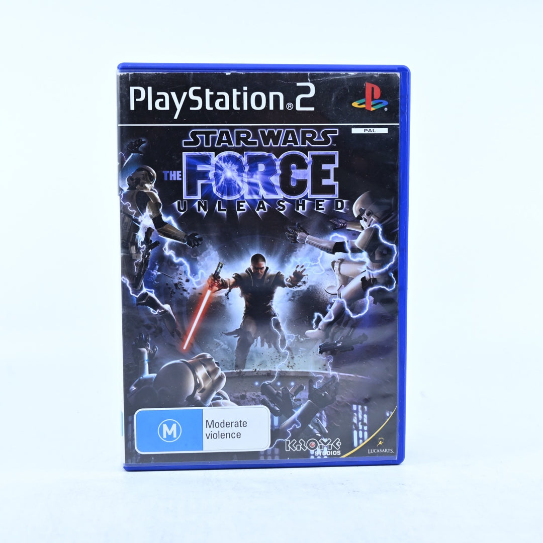 Star Wars: The Force Unleashed - Sony Playstation 2 / PS2 Game - No Manual