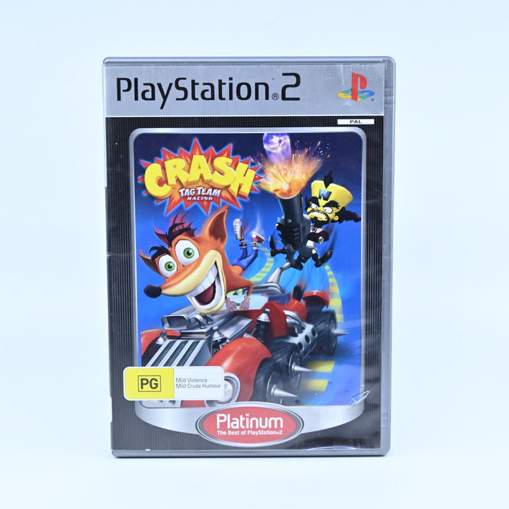 Crash Tag Team Racing - Sony Playstation 2 / PS2 Game + Manual - PAL