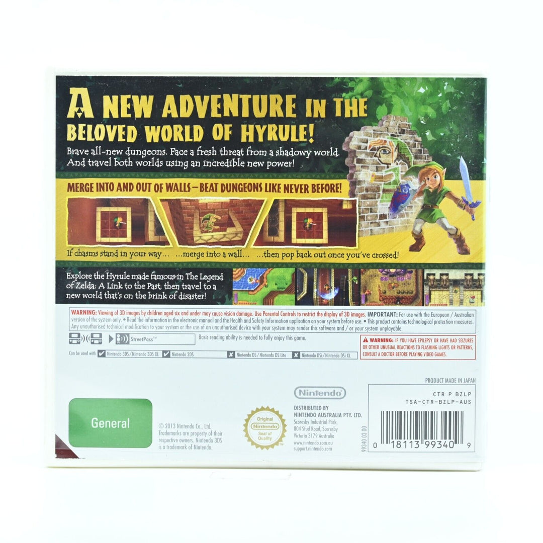 The Legend of Zelda: A Link Between Worlds - Nintendo 3DS Game - PAL
