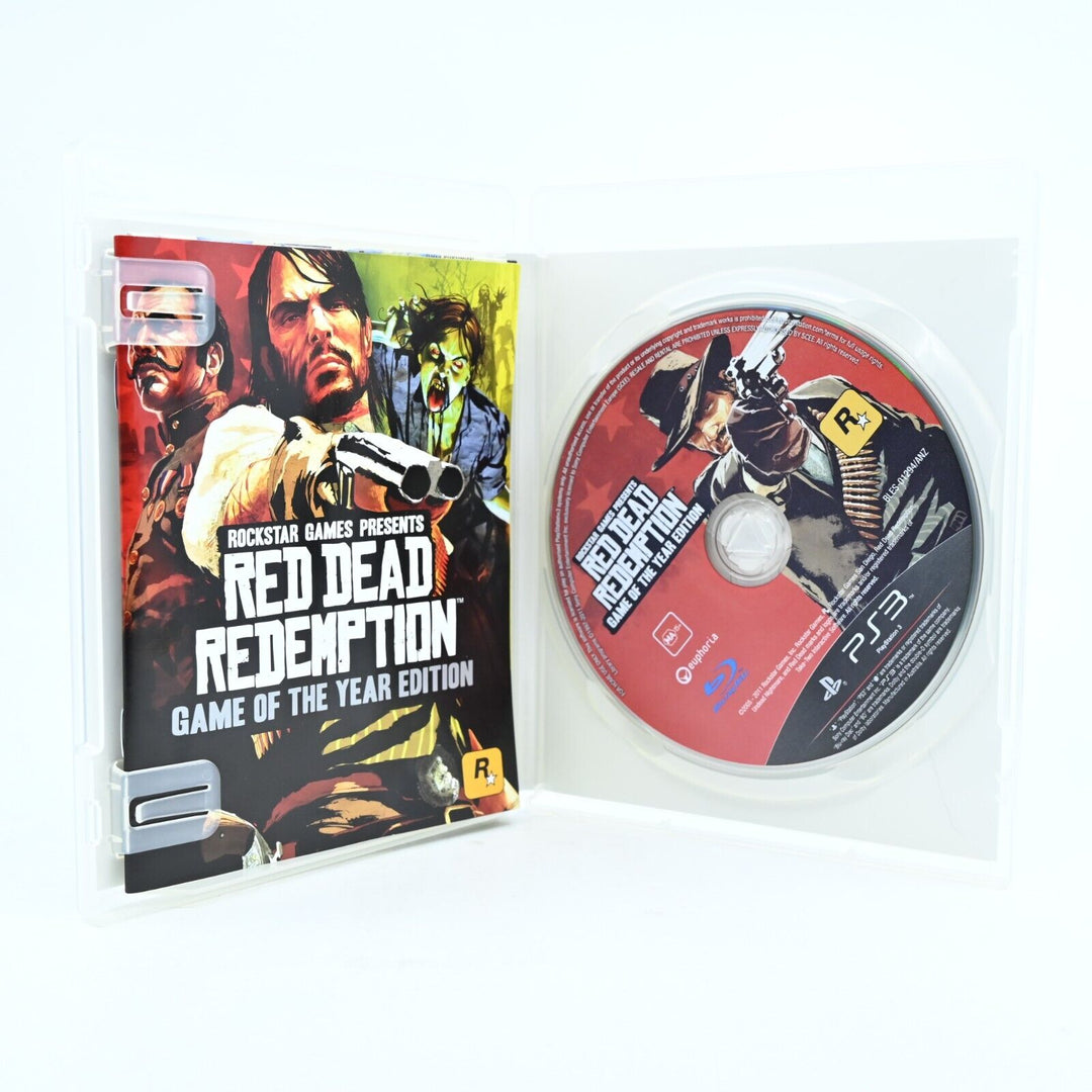 Red Dead Redemption - GOTY Edition - Sony Playstation 3 / PS3 Game + Manual