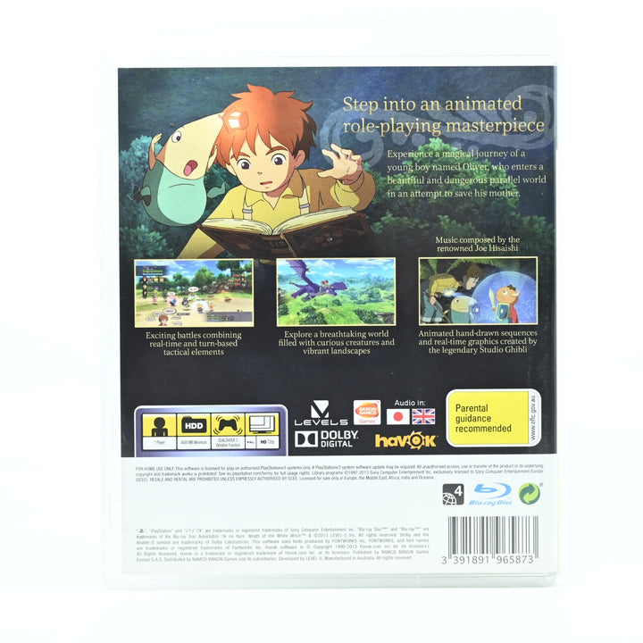 Ni No Kuni: Wrath of the White Witch - Sony Playstation 3 / PS3 Game  MINT DISC