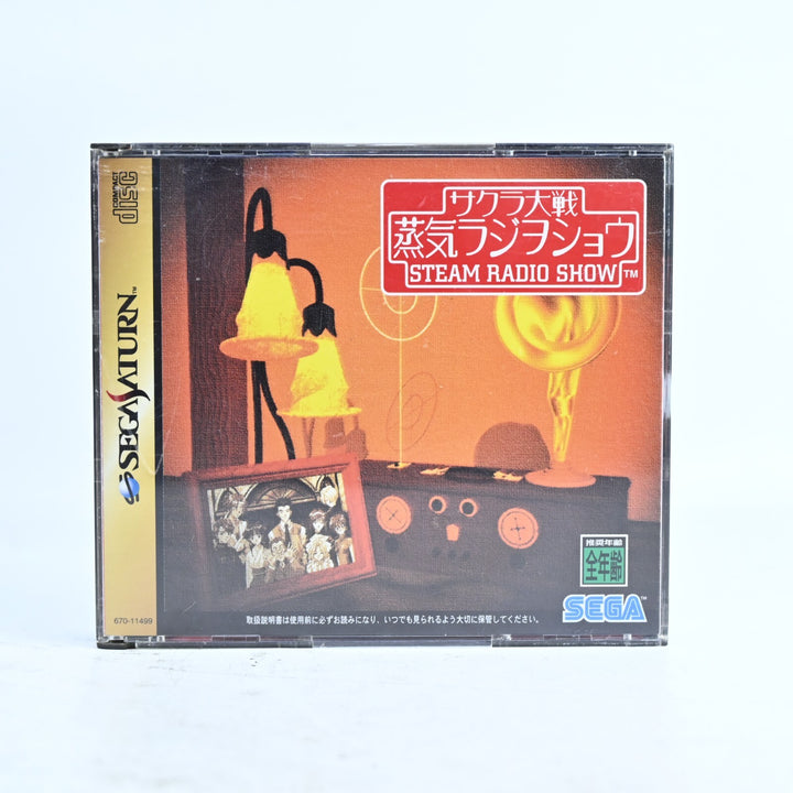 Sakura Wars: Steam Radio Show - Sega Saturn Game - NTSC-J - MINT DISC!