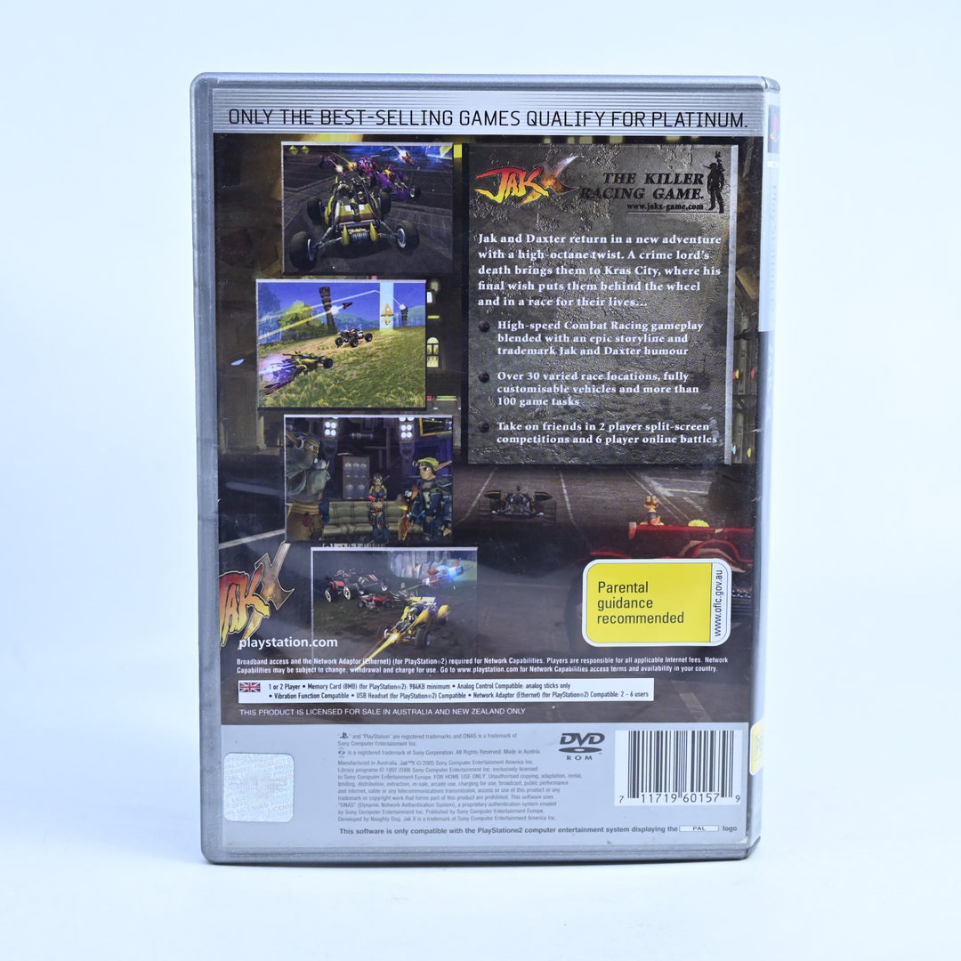 Jak X - Sony Playstation 2 / PS2 Game - No Manual - PAL - MINT DISC!