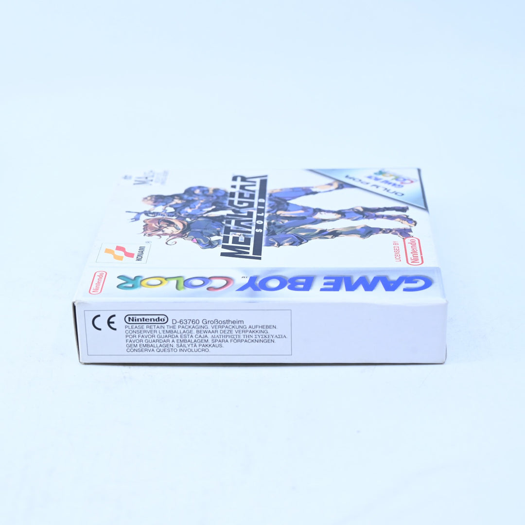 Metal Gear Solid - Nintendo Gameboy Color Boxed Game - PAL - FREE POST!