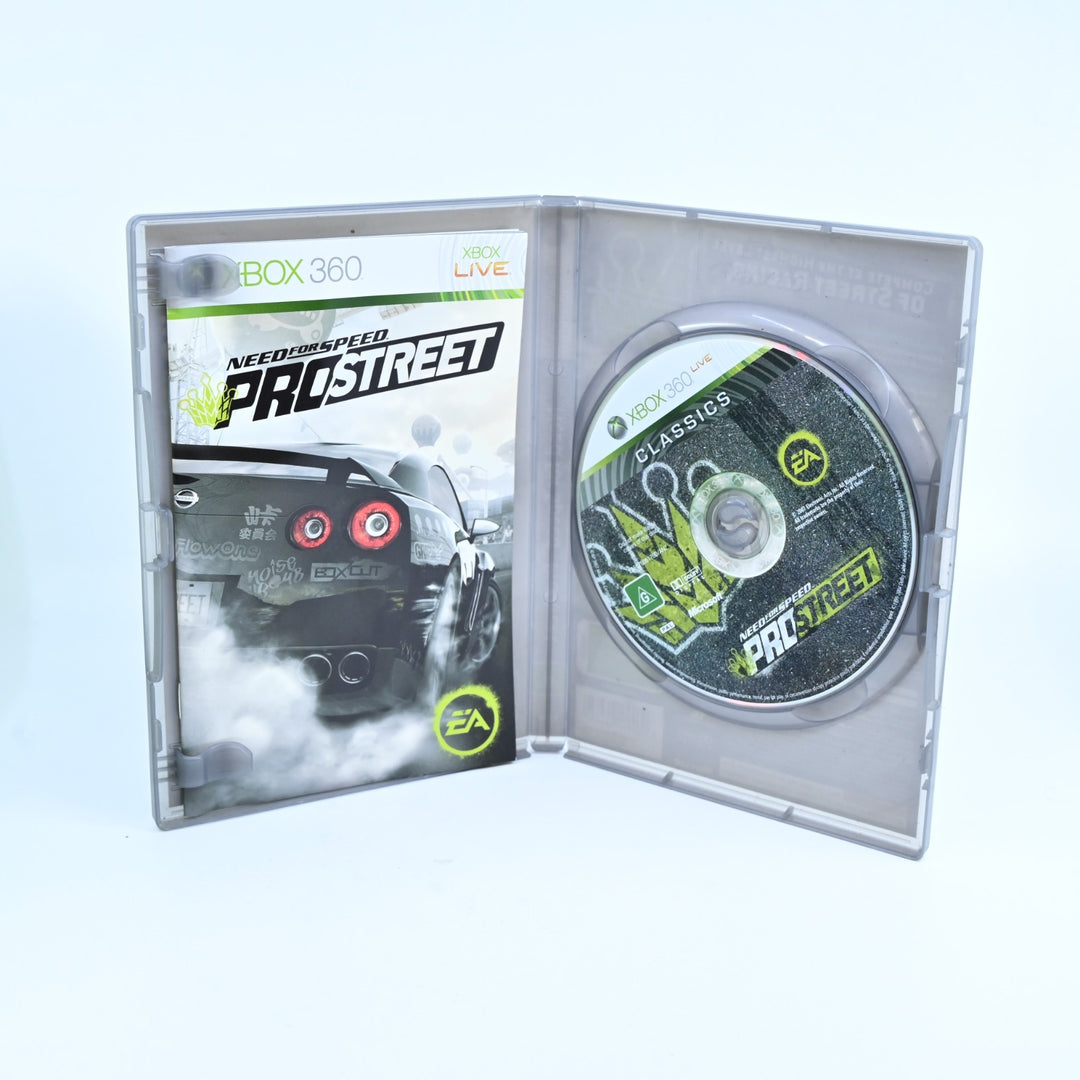 Need for Speed: Pro Street - Xbox 360 Game + Manual - PAL - MINT DISC!