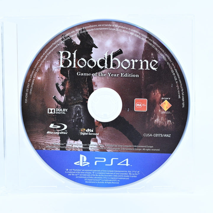 Bloodborne - Game of the Year Edition - PS4 Game - Disc Only - MINT DISC!