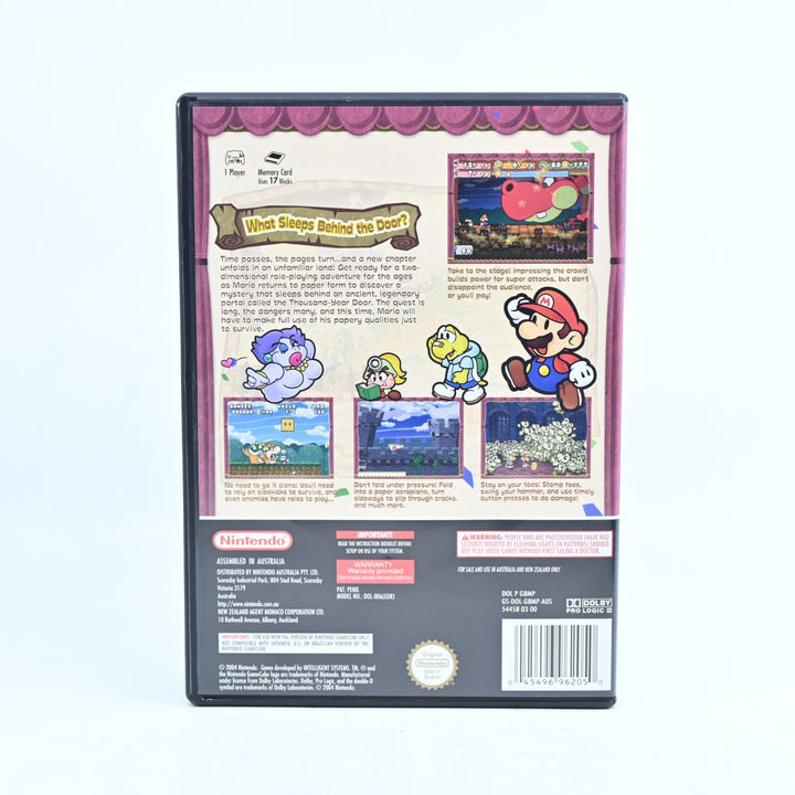 Paper Mario: The Thousand Year Door - Nintendo Gamecube Game - No Manual - PAL