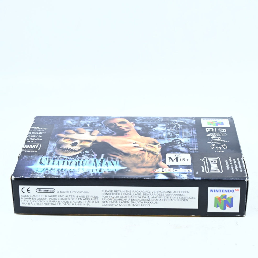 Shadow Man - N64 / Nintendo 64 Boxed Game - PAL - FREE POST!